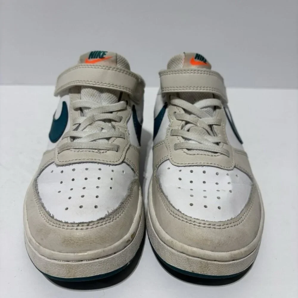 Nike Kids’ Court Borough 2 Low Sneakers, Size 2.5Y
